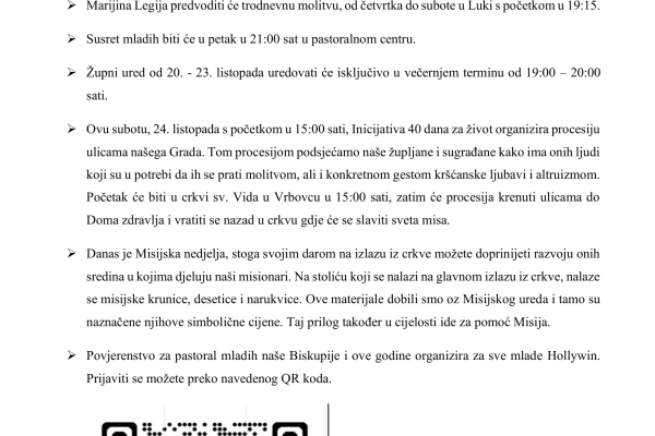 DVADESET DEVETA NEDJELJA KROZ GODINU - 2026 -OKOMITO-2 DVADESET DEVETA NEDJELJA KROZ GODINU - 2026 -OKOMITO-2